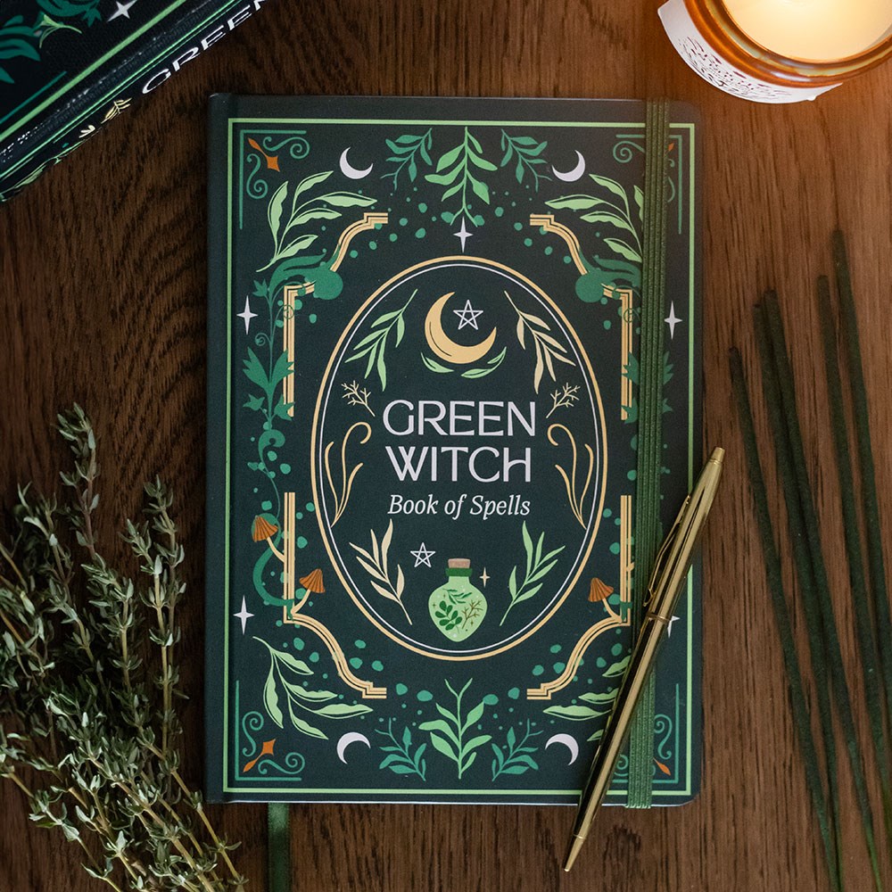Taccuino "Green Witch - Book of Spells"