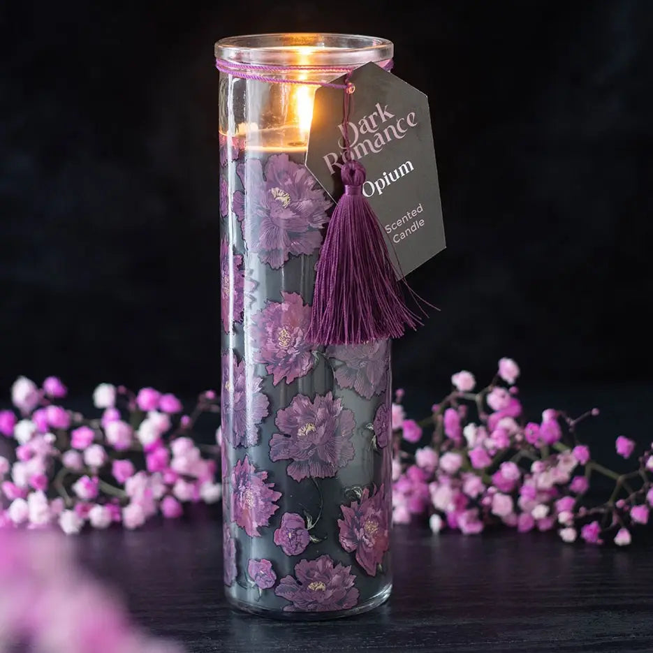 Candela profumata all'Oppio "Dark Romance"